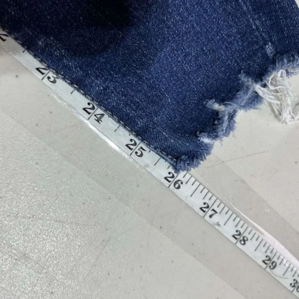 American Eagle Women's Distressed The Dream Jean‎ High Rise Jeggings Blue Size 0